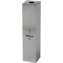 Mitutoyo - Gage Blocks & Spacers Type: Gage Block Size (Decimal Inch): 4.00000 - Exact Tool & Supply