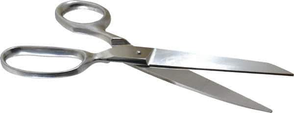 Heritage Cutlery - 3-1/2" LOC, 8" OAL Stainless Steel Standard Shears - Straight Handle, For Poultry Processing - Exact Tool & Supply