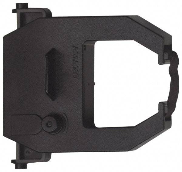 Amano - 2" High x 2-1/2" Wide Time Clock Replacement Ribbon - Black, Use with Amano MRX-35 Calculating Time Recorder, Order #40626277 - Exact Tool & Supply