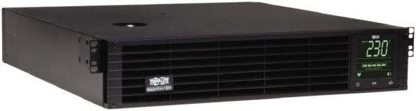 Tripp-Lite - 15 Amp, 1,500 VA, Tower & Rack Mount Line Interactive Backup Uninterruptible Power Supply - Backup 8 min with Full Load & 13 min with Half Load, 120 VAC Input & Output, 1,350 Watt Output, 1 Phases, 6 Outlets - Exact Tool & Supply