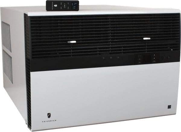 Friedrich - 10000 BTU, 110 Volt Commercial Grade Air Conditioner - 20 Amp Rating, 25" Wide x 29" Deep x 15" High - Exact Tool & Supply