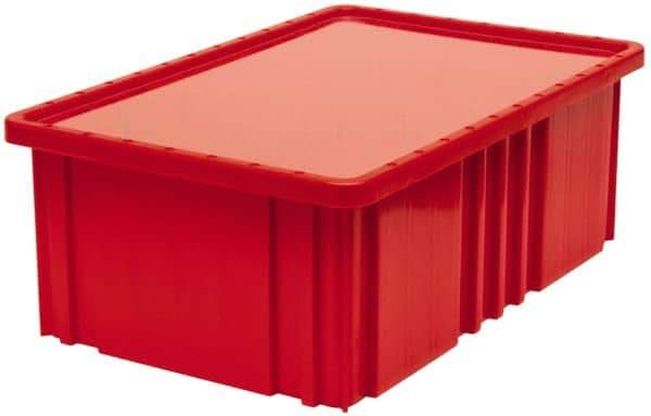 Quantum Storage - 10.9" Wide, Clear Bin Dust Cover - Use with DG92035,DG92060, DG92080 - Exact Tool & Supply