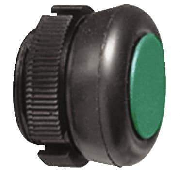 Square D - Pushbutton Switch Head - Green, Round Button - Exact Tool & Supply