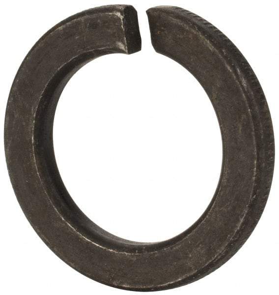 Value Collection - M27, 27.5mm ID, 43mm OD, 5mm Thick Split Lock Washer - Grade 8 Spring Steel, Uncoated, 27.5mm Min ID, 43.7mm Max ID - Exact Tool & Supply