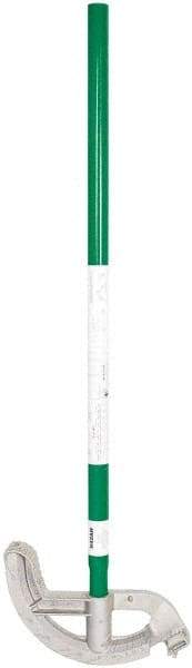 Greenlee - Hand Conduit Bender with Handle - 3/4" Rigid Capacity, Bends EMT, Rigid, IMC - Exact Tool & Supply