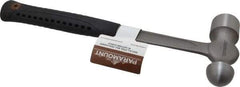 Paramount - 2 Lb Head Ball Pein Hammer - Steel Handle with Grip, 14-1/2" OAL - Exact Tool & Supply
