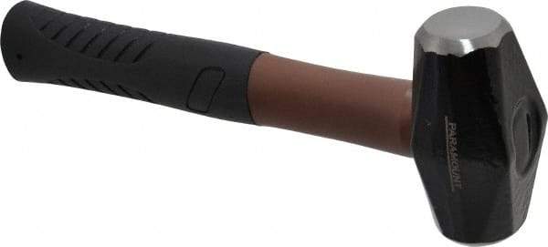 Paramount - 2 Lb Head Drilling Hammer - 10-3/8" OAL, Fiberglass Handle - Exact Tool & Supply