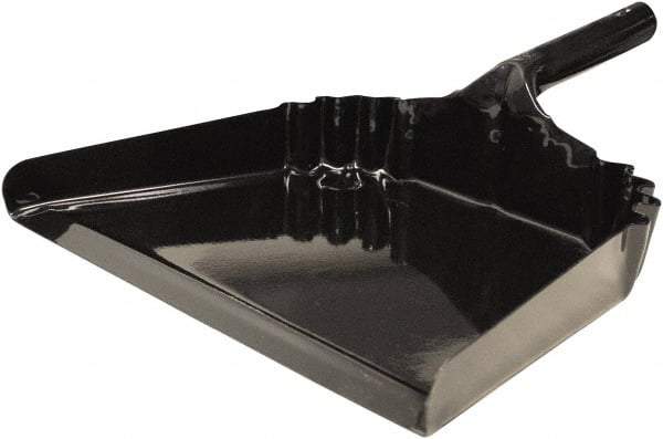 Weiler - Dust Pans & Scoops - 16" 20 GAUGE XTRA WIDE MTL DUST PAN WEIL - Exact Tool & Supply