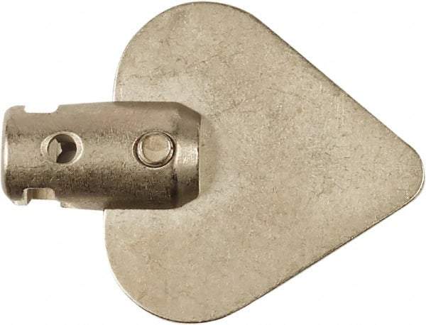 Milwaukee Tool - Drain Cleaning Machine Spade Cutter - For Use with Milwaukee Drain Cleaning Tools - Exact Tool & Supply