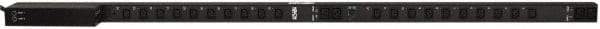 Tripp-Lite - 24 Outlets, 230 Volts, 30 Amps, 10' Cord, Power Outlet Strip - Rack Mount, 5-15/20R NEMA Configuration, 19" Strip - Exact Tool & Supply
