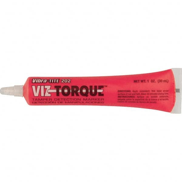Vibra-Tite - Markers & Paintsticks Type: Visual Vibratory Indicator Color: Red - Exact Tool & Supply