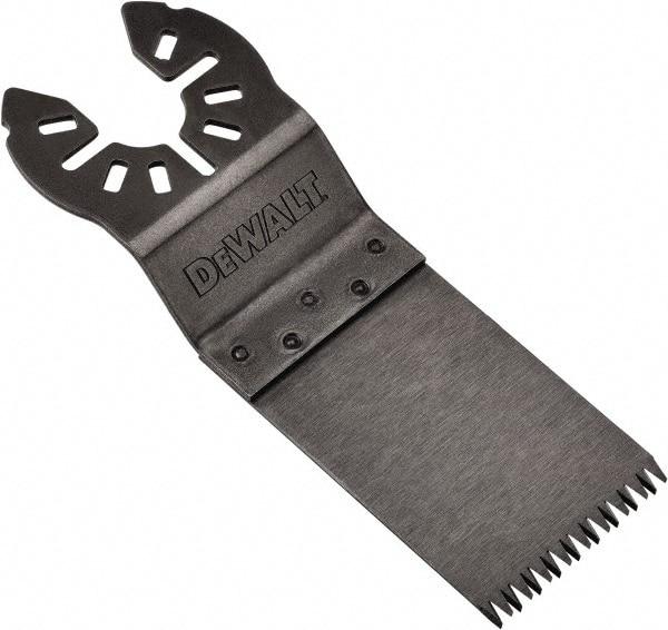 DeWALT - Rotary Oscilating Accessory Kit - 1-1/4" Cutting Diam, 0.7" Head Thickness, High Speed Steel Head, Flat End, Use with All Jobsite Materials - Exact Tool & Supply