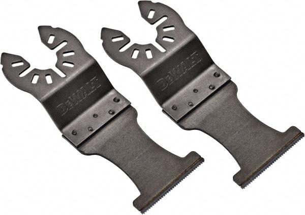 DeWALT - Rotary Oscilating Accessory Kit - 1-3/8" Cutting Diam, 0.7" Head Thickness, Carbide Head, Flat End, Use with All Jobsite Materials - Exact Tool & Supply