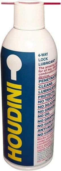 Made in USA - 11 oz Aerosol Can Automotive Lock Lubricant - Proprietary Formula - Exact Tool & Supply