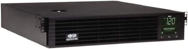 Tripp-Lite - 20 Amp, 2,200 VA, Tower & Rack Mount Line Interactive Backup Uninterruptible Power Supply - Backup 4-1/2 min with Full Load & 28 min with Half Load, 120 VAC Input & Output, 1,920 Watt Output, 1 Phases, 8 Outlets - Exact Tool & Supply