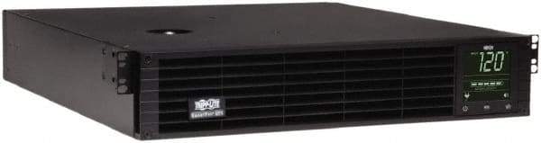 Tripp-Lite - 20 Amp, 2,200 VA, Tower & Rack Mount Line Interactive Backup Uninterruptible Power Supply - Backup 5.6 min with Full Load & 14 min with Half Load, 120 VAC Input & Output, 1,920 Watt Output, 1 Phases, 8 Outlets - Exact Tool & Supply