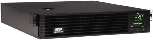 Tripp-Lite - 20 Amp, 2,200 VA, Tower & Rack Mount Line Interactive Backup Uninterruptible Power Supply - Backup 4-1/2 min with Full Load & 12 min with Half Load, 230 Volt Input & Output, 1,920 Watt Output, 1 Phases, 6 Outlets - Exact Tool & Supply