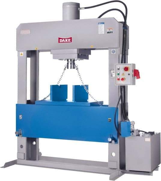 Dake - 150 Ton Electric Shop Press - 19" Stroke - Exact Tool & Supply