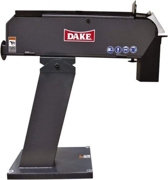 Dake - 79" Long x 3" Wide Belt Grinder - 4 hp, 220 Volts - Exact Tool & Supply