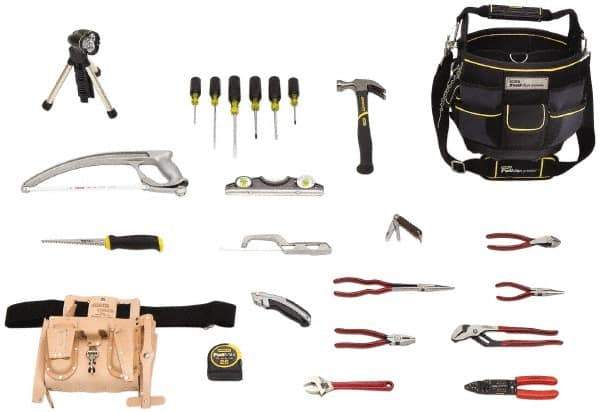 Proto - 24 Piece Insulated Hand Tool Set - Comes in Soft Sided Tote - Exact Tool & Supply