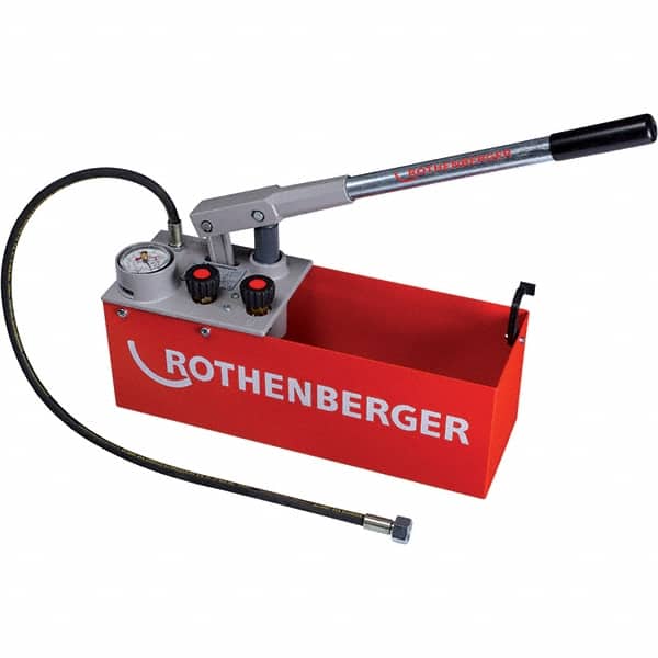 Rothenberger - Pressure, Cooling & Fuel System Test Kits Type: Pressure Pump Applications: Water Lines; Leak Testing; Compression Testing - Exact Tool & Supply