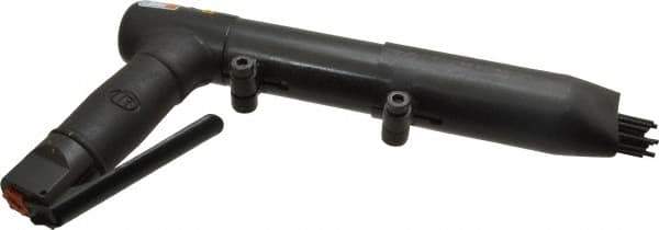 Ingersoll-Rand - 3,000 BPM, 23.62mm Bore Diam, Pneumatic Pistol Grip Needle Scaler - 1/8" Needle Diam, 5" Needle Length, 1-1/4" Stroke Length, 5.5 CFM, 90 psi, 1/4 NPT Inlet - Exact Tool & Supply