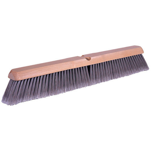 18″ Fine Sweep Floor Brush, Flagged Silver Polystyrene Fill - Exact Tool & Supply
