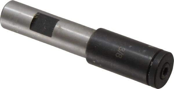Interstate - Slitting/Slotting Saw Arbor - Straight Shank, 1/2" Shank Diam, 3.01" OAL, For 3/8" Cutter Hole Diam - Exact Tool & Supply