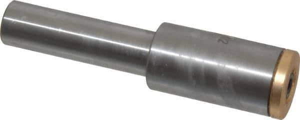 Interstate - Slitting/Slotting Saw Arbor - Straight Shank, 1/2" Shank Diam, 3.2" OAL, For 1/2" Cutter Hole Diam - Exact Tool & Supply