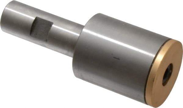 Interstate - Slitting/Slotting Saw Arbor - Straight Shank, 3/4" Shank Diam, 3.94" OAL, For 1" Cutter Hole Diam - Exact Tool & Supply