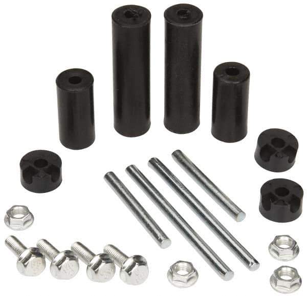 PRO-SOURCE - 4 Way Hose Reel Roller Bracket Assembly - For Order #79481248, 79481263, 79481271, 79481289, 79481297 - Exact Tool & Supply