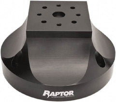 Raptor Workholding - 11.95" Jaw Width, 6" High Riser - For Use with 4 & 5 Axis Workholding Systems - Exact Tool & Supply