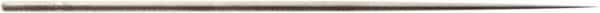 Value Collection - 5-1/2" Needle Precision Swiss Pattern Round File - 7/64" Width Diam, Round Handle - Exact Tool & Supply