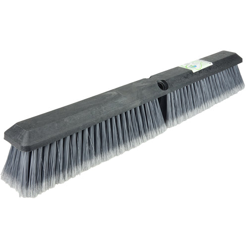 24″ Green Works Sweep, Fine Grey Fill with Foam Block - Exact Tool & Supply