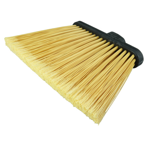 9″ Industrial Sweep, Flagged PET Fill - Exact Tool & Supply