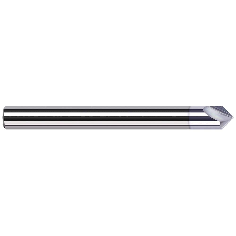 Harvey Tool - 90° 1/4" Diam 2-1/2" OAL Pointed Engraving Cutters - Exact Tool & Supply