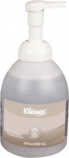 Kleenex - 18 oz Pump Bottle Foam Hand Sanitizer - Exact Tool & Supply