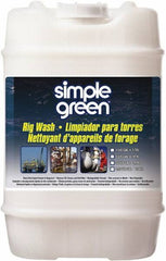 Simple Green - 5 Gal Bucket Cleaner/Degreaser - Liquid, Alkaline, Unscented - Exact Tool & Supply