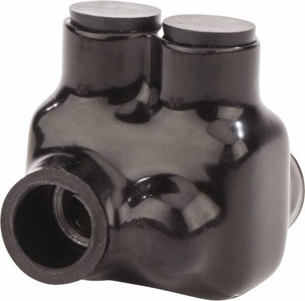 POLARIS nsi - 14 to 1/0 AWG, Class B & C Wire Compatible, Aluminum, Hex Split Bolt Connector - 1.62" OAL, 1-3/4" Base Width - Exact Tool & Supply