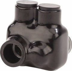 POLARIS nsi - 14 to 1/0 AWG, Class B & C Wire Compatible, Aluminum, Hex Split Bolt Connector - 1.62" OAL, 1-3/4" Base Width - Exact Tool & Supply