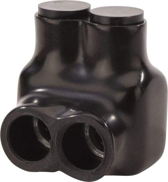 POLARIS nsi - 14 to 1/0 AWG, Class B & C Wire Compatible, Aluminum, Hex Split Bolt Connector - 1.62" OAL, 1.62" Base Width - Exact Tool & Supply