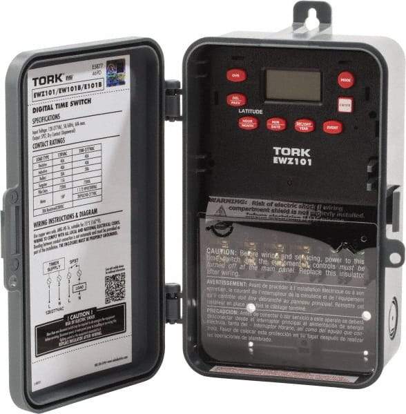 TORK nsi - Electrical Timers & Timer Switches Timer/Switch Type: Electronic Timer Switch Recommended Environment: Indoor/Outdoor - Exact Tool & Supply