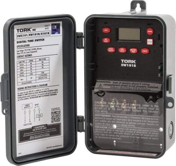 TORK nsi - Electrical Timers & Timer Switches Timer/Switch Type: Electronic Timer Switch Recommended Environment: Indoor/Outdoor - Exact Tool & Supply