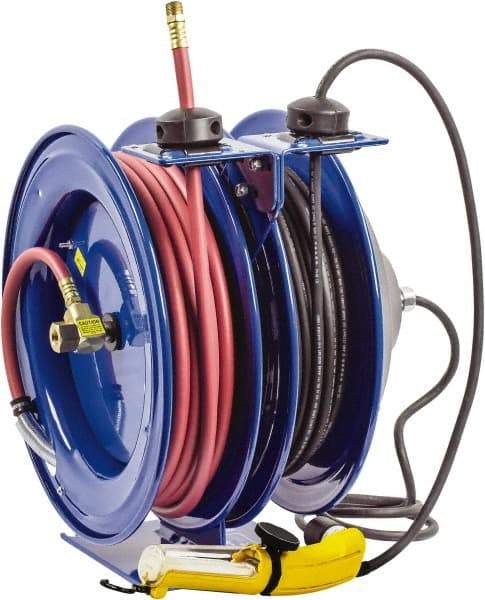 CoxReels - 50' Spring Retractable Hose Reel - 300 psi, Hose Included - Exact Tool & Supply