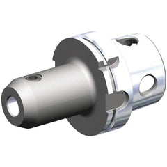 Kennametal - 63/64" Inside Hole Diam, 4.7244" Projection, Whistle Notch Adapter - 2.5394" Body Diam, Modular Connection Shank, Through Coolant - Exact Tool & Supply