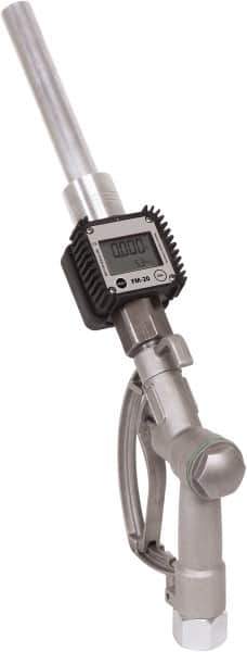 PRO-LUBE - Nozzle Repair Part - Contains Manual Fuel Nozzle fitted with Digital Turbine Fuel Meter, For Use with Gasoline & Diesel Fuel - Exact Tool & Supply