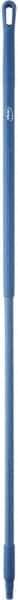 Vikan - 59 x 1-1/4" Fiberglass Squeegee Handle - European Threaded Connection, Blue - Exact Tool & Supply