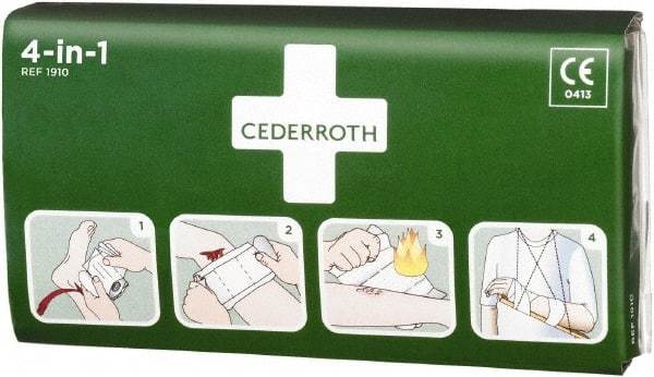 Medique - 8" Long x 7" Wide, General Purpose Pad, Self-Adhesive Bandage, Elastic Bandage - Cotton Bandage - Exact Tool & Supply
