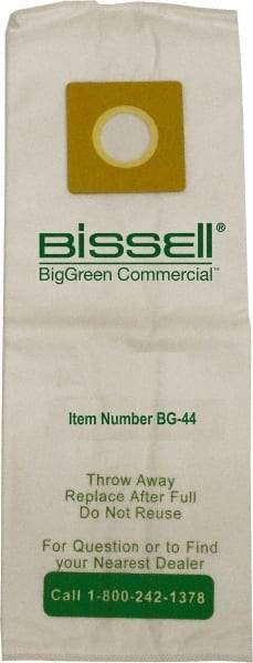 Bissell - Micro Lined Filter Bag - For BG101H, BG102H - Exact Tool & Supply