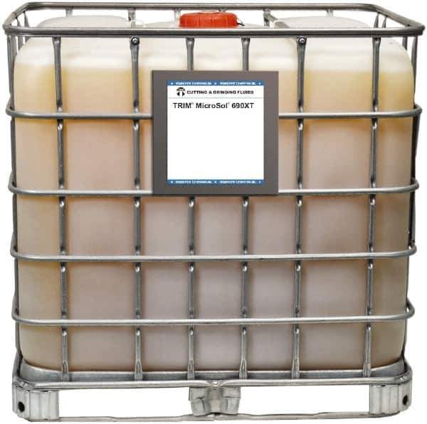 Master Fluid Solutions - Trim MicroSol 690XT, 270 Gal Tote Cutting Fluid - Semisynthetic - Exact Tool & Supply